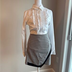 Karl Lagerfeld White Top